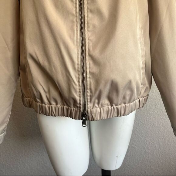 Chico’s Lined Windbreaker Jacket 2 L Large - Picture 2 of 8